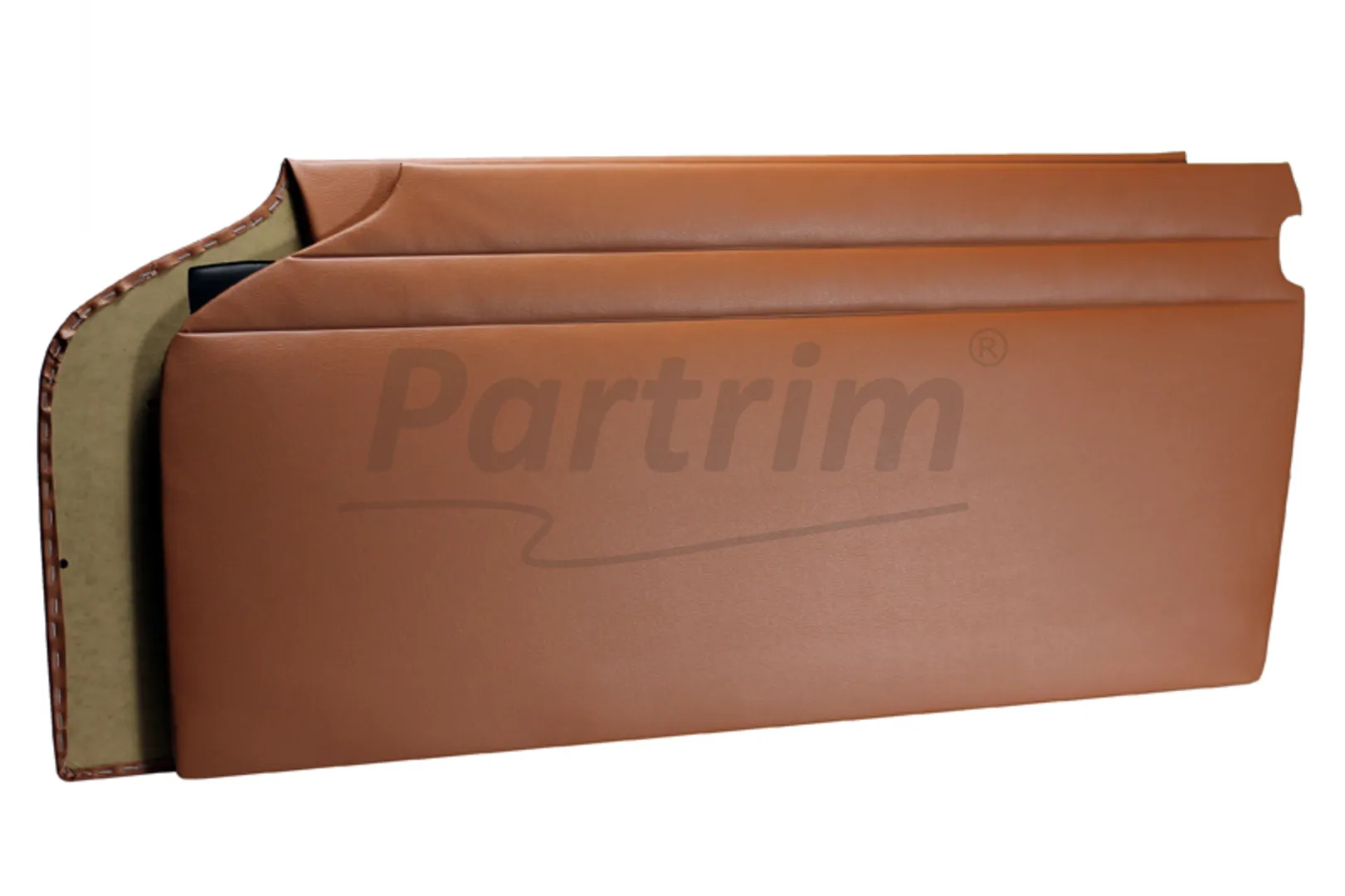 MERCEDES W113 PAGODA  DOOR PANEL SET TOBACCO 2 PCS -  LATE 280 MODELS