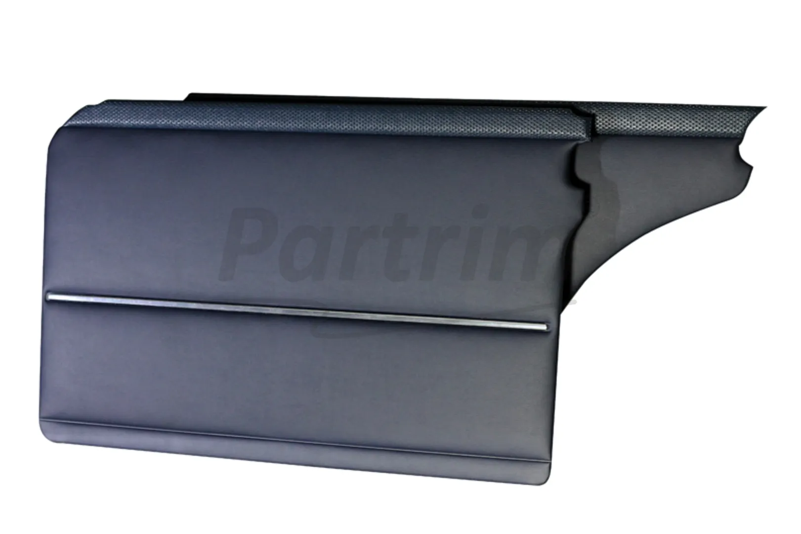 MERCEDES W108 DOOR PANELS DARKBLUE  WITH NICKEL 4 PCS (2 FRONT - 2 REAR)