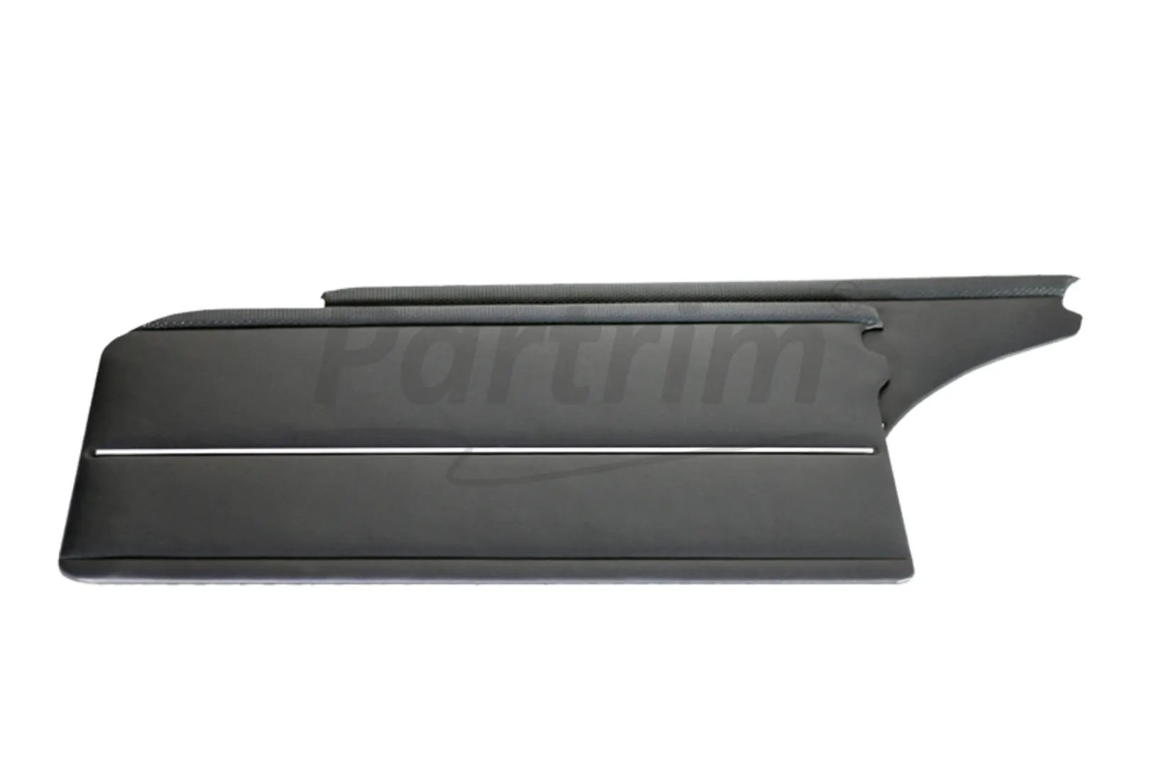 MERCEDES W109 LONG DOOR PANELS BLACK  WITH NICKEL 4 PCS (2 FRONT - 2 REAR)