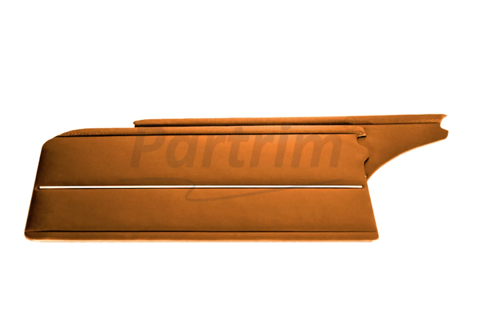 MERCEDES W109 LONG DOOR PANELS TOBACCO  WITH NICKEL 4 PCS (2 FRONT - 2 REAR)