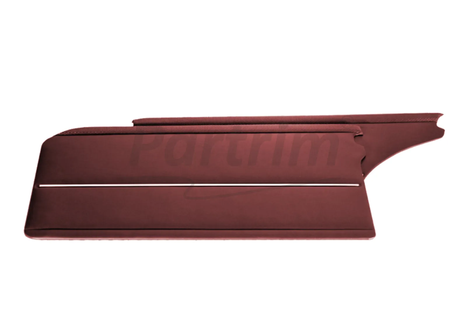 MERCEDES W109 LONG DOOR PANELS BURGUNDY  WITH NICKEL 4 PCS (2 FRONT - 2 REAR)