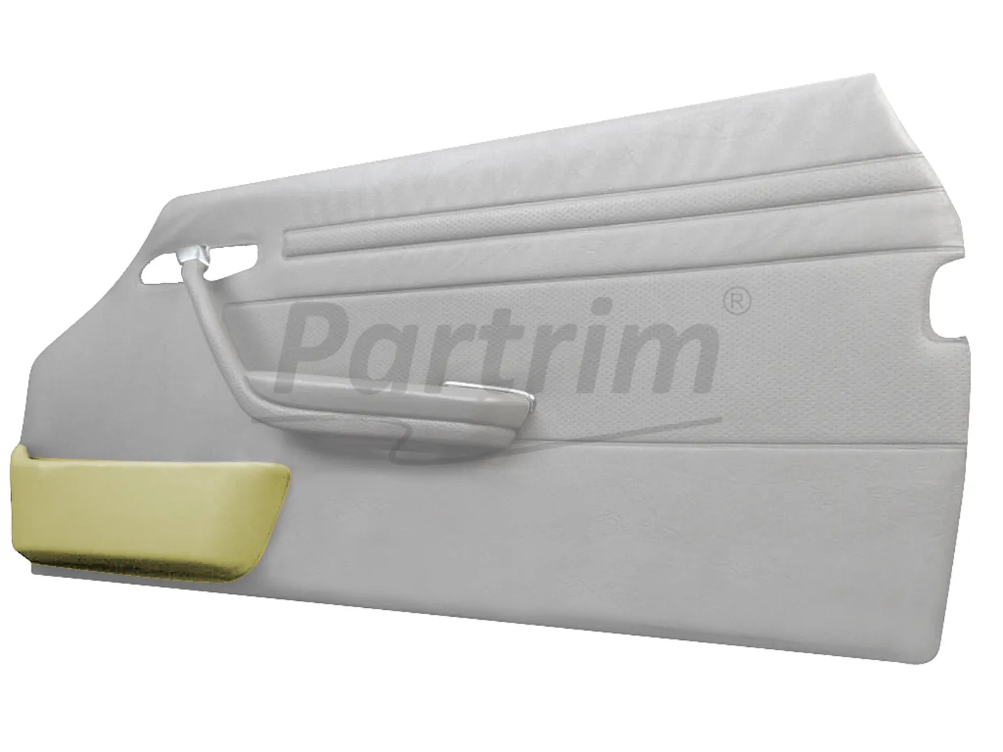 MERCEDES R107 DOOR POCKET CREAM 2 PCS