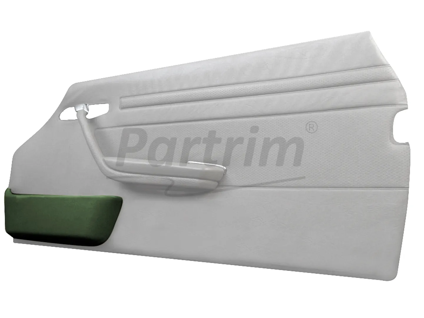 MERCEDES R107 DOOR POCKET GREEN 2 PCS
