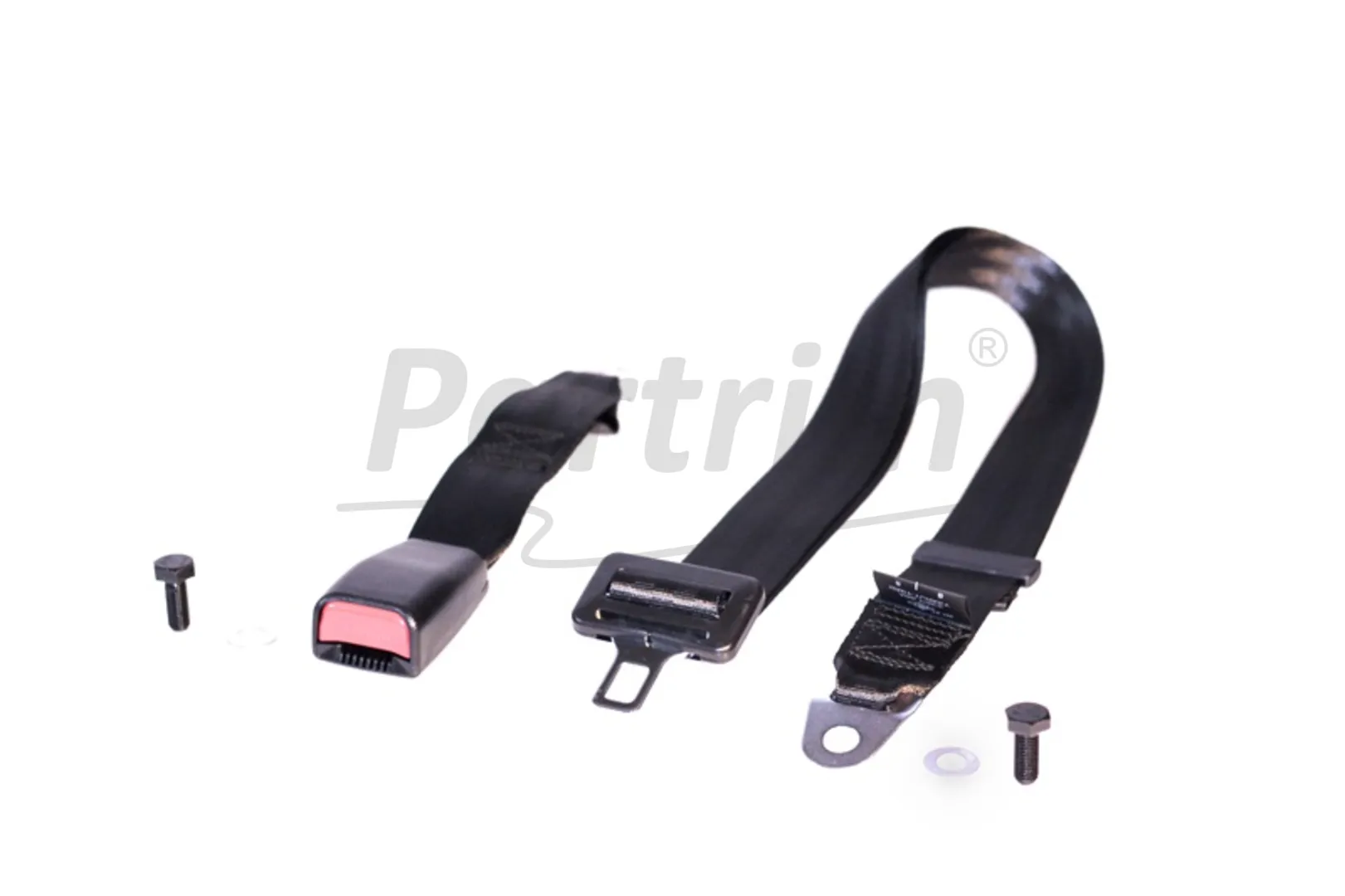 VW OLD BEETLE  CONVERTIBLE SEAT BELT 2 Points Static BLACK