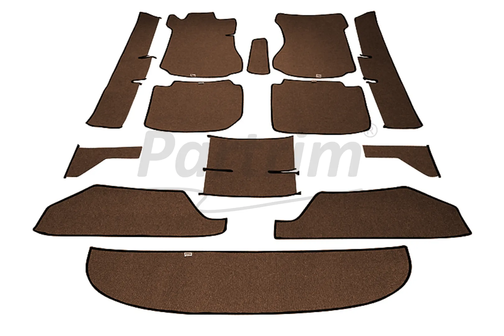 MERCEDES W115 FLOOR CARPET BROWN