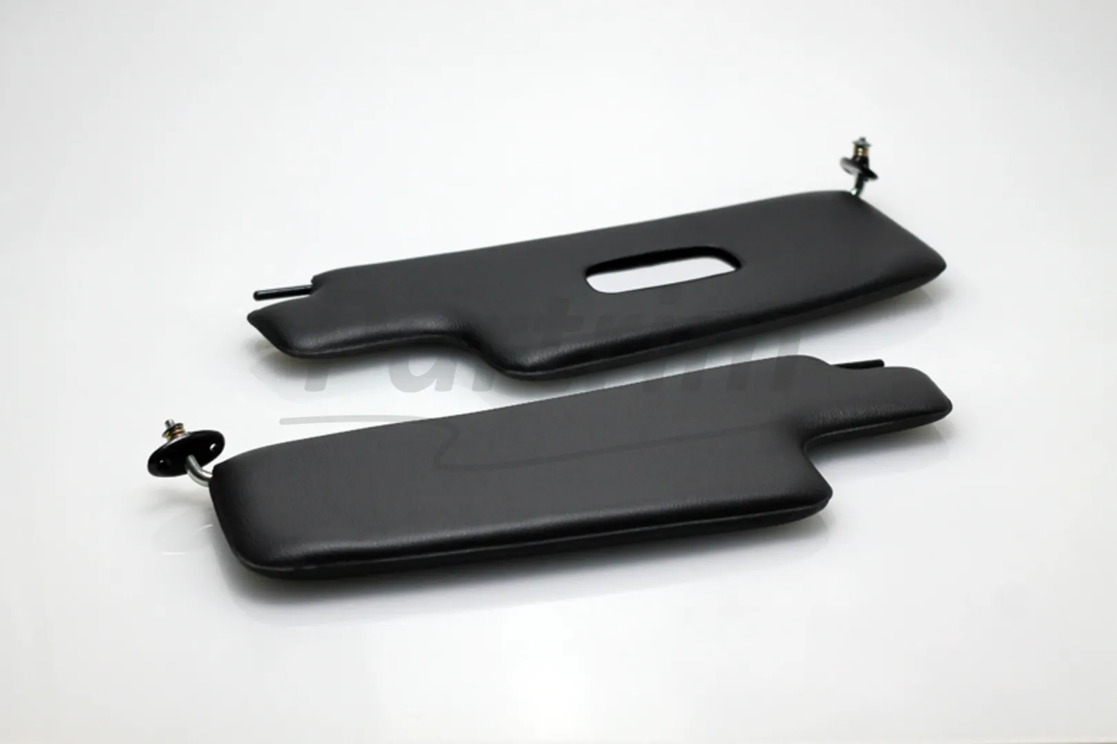 VW  BEETLE WITH MIRROR SEDAN SUNVISOR FOR RHD  BLACK 8-1967 And Later  & CONVERTIBLE