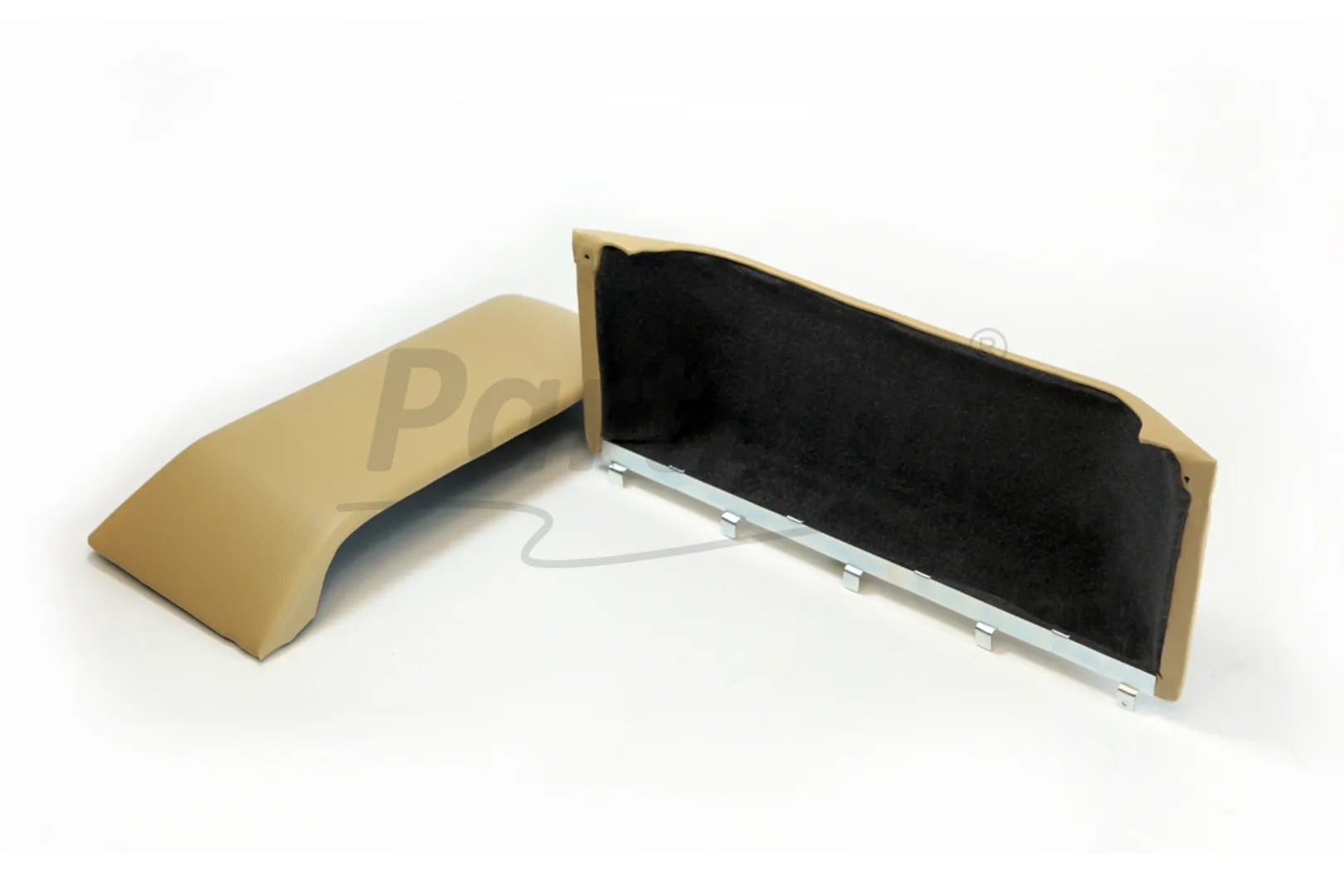 MERCEDES W108 DOOR POCKET BEIGE LEFT & RIGHT 2 PCS