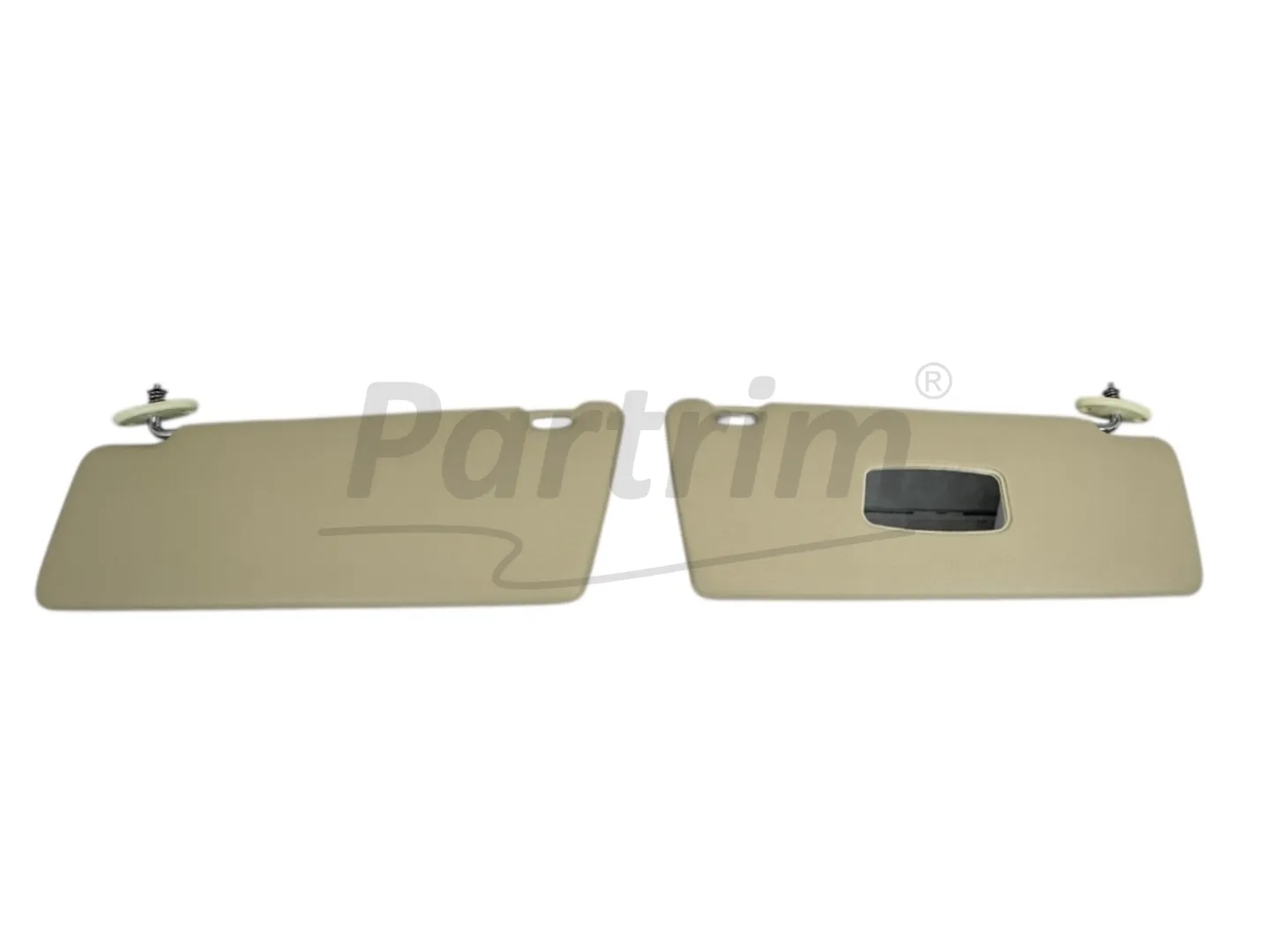 MERCEDES W123 SUNVISOR CREAM