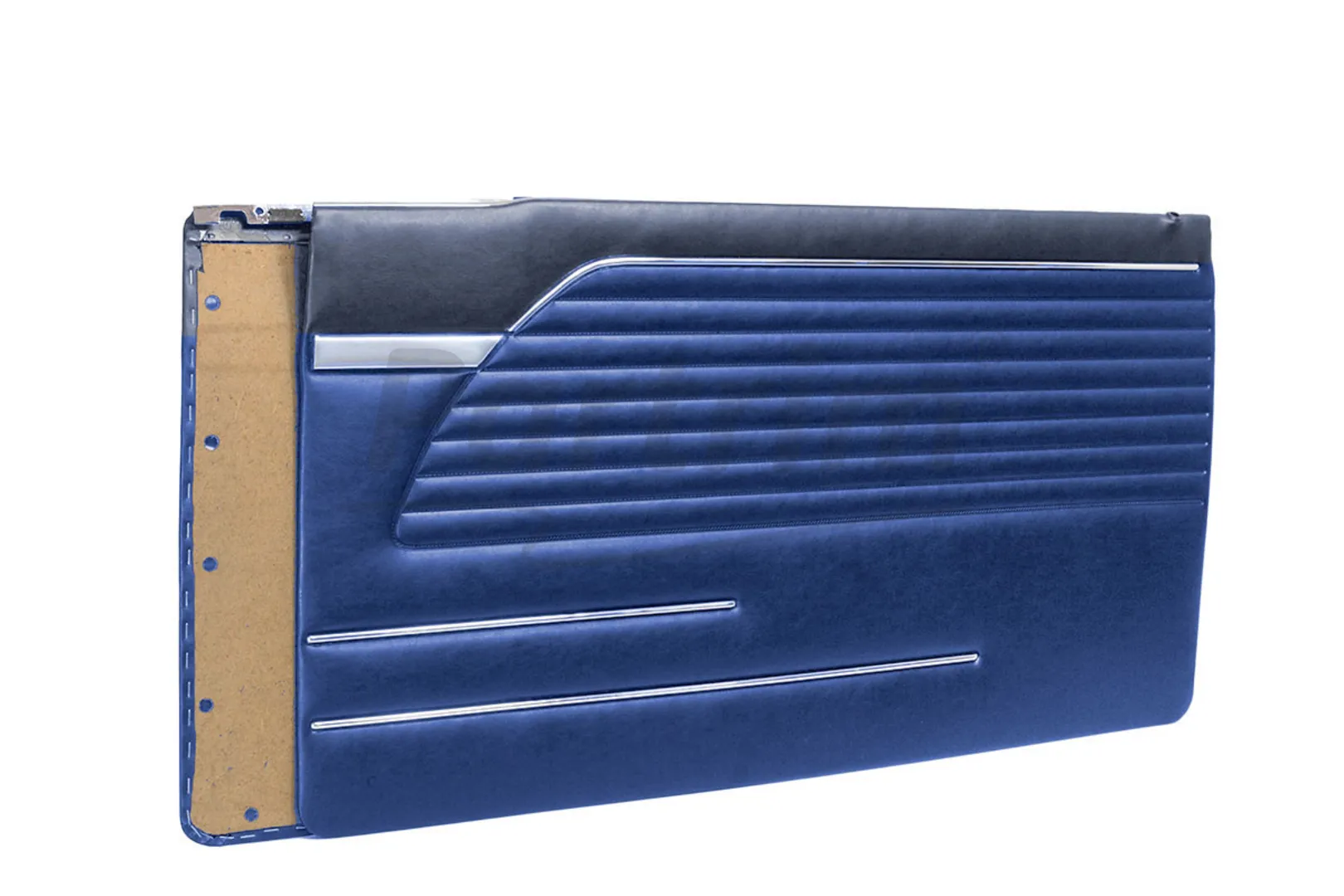 BMW E10 2002 DOOR PANEL SET WITH NICKEL 2 PCS DARKBLUE & BLACK  Early Model (1966 - 1973)