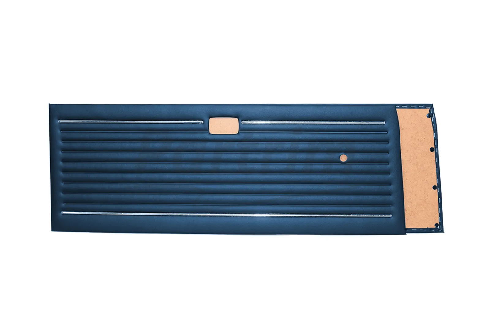OPEL KADETT C COUPE DOOR PANEL SET WITH NICKEL DARKBLUE 2 PCS 1973 - 1979