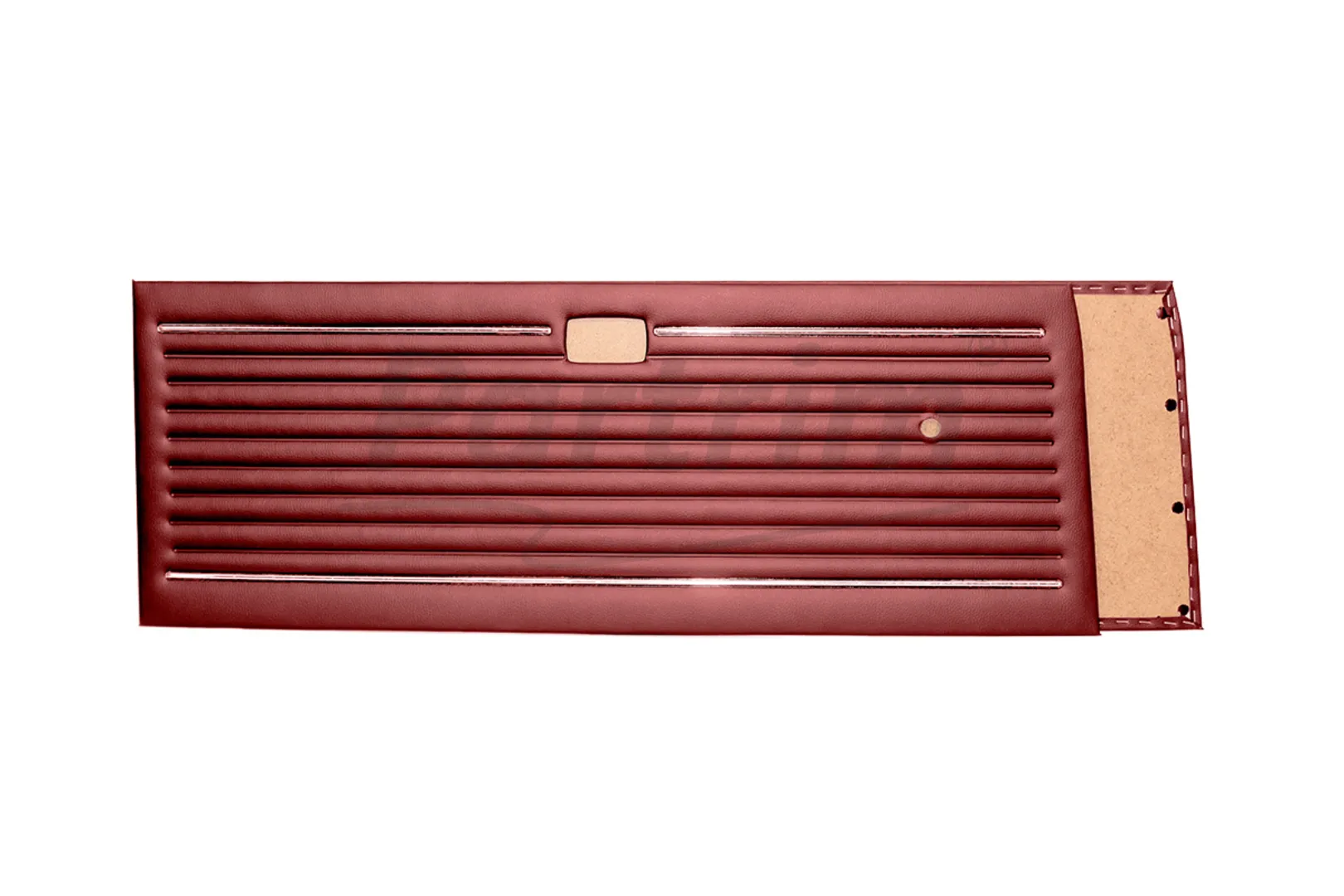 OPEL KADETT C COUPE DOOR PANEL SET WITH NICKEL BURGUNDY 2 PCS 1973 - 1979