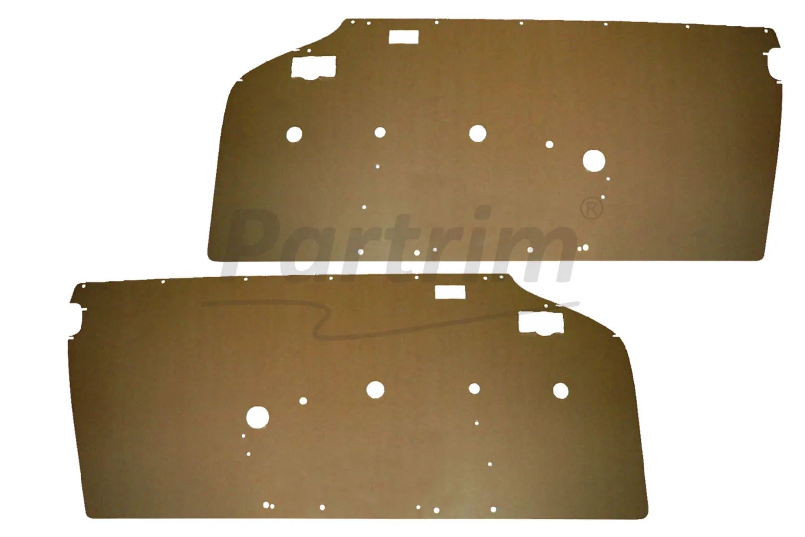 MERCEDES W113 PAGODA  DOOR PANEL WOOD 2 PCS L - R