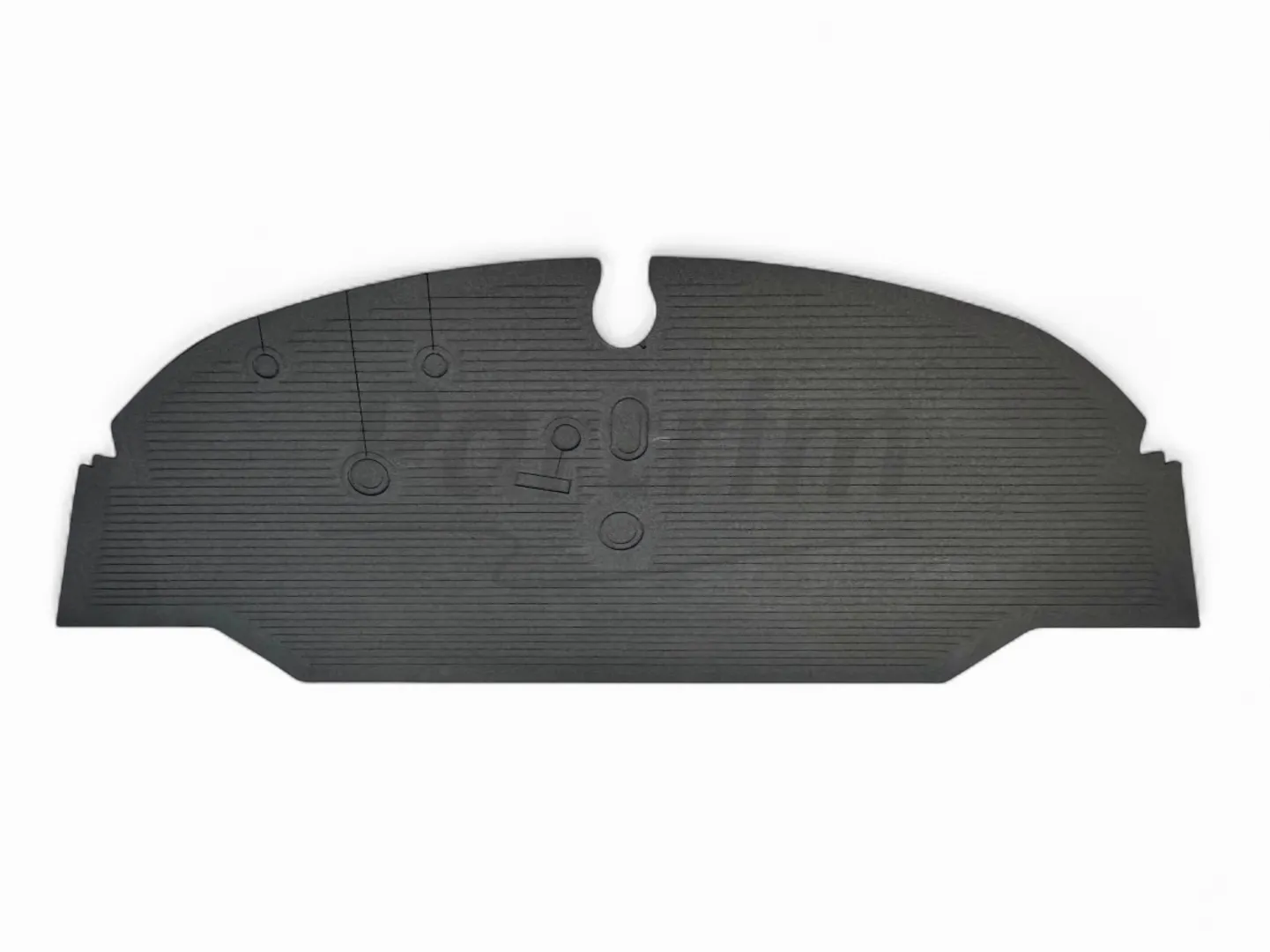 VW T1 BUS FRONT RUBBER MAT1959-1967 LHD