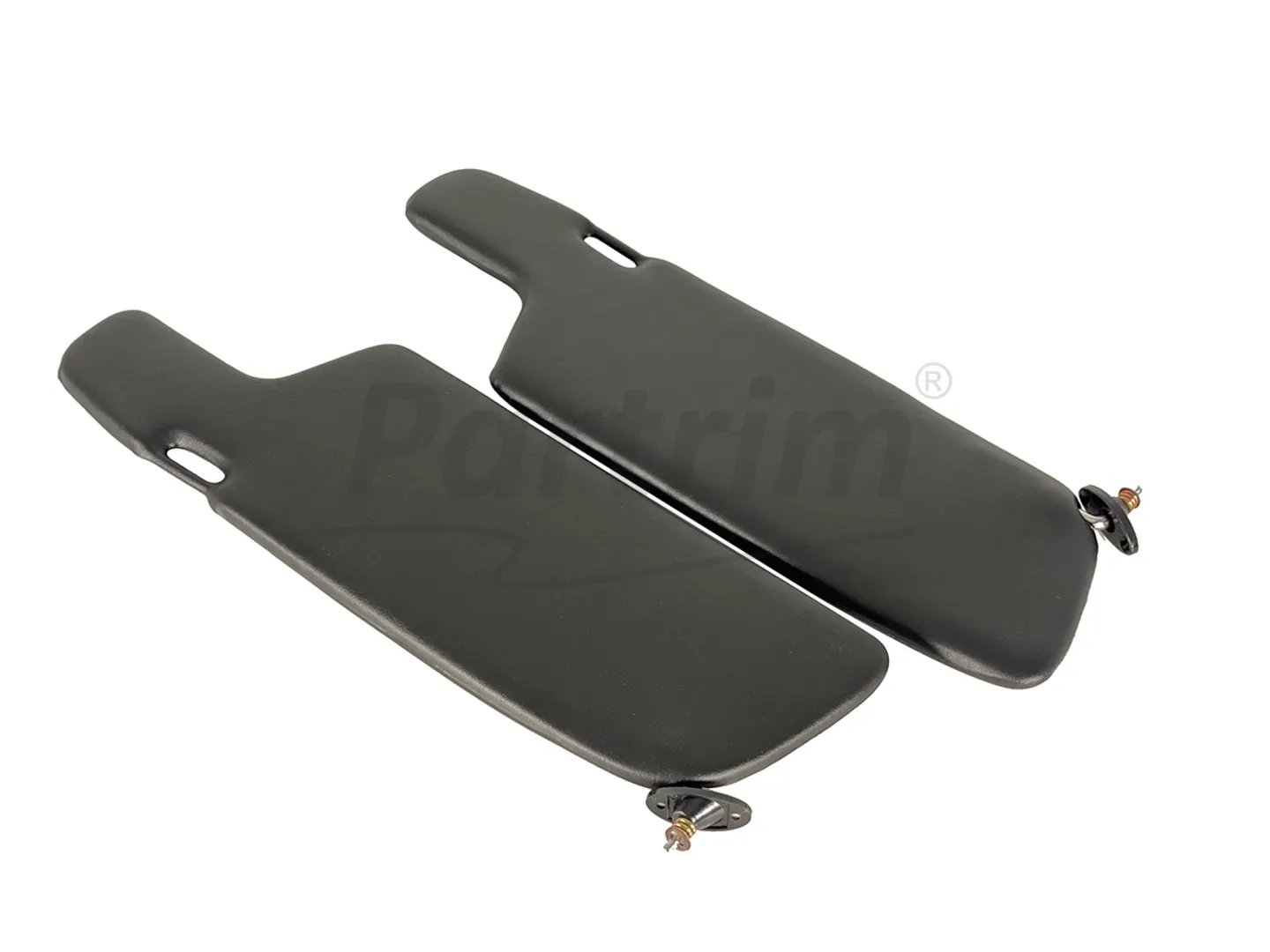 PORSCHE 911 COUPE 1969 - 1977 SUNVISOR SET BLACK  L - R  RHD