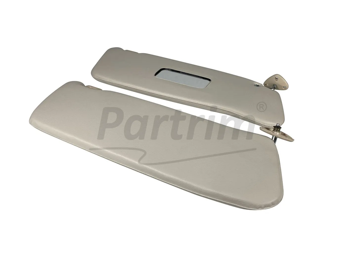 MERCEDES W109 INTERIOR SUNVISOR SET CREAM
