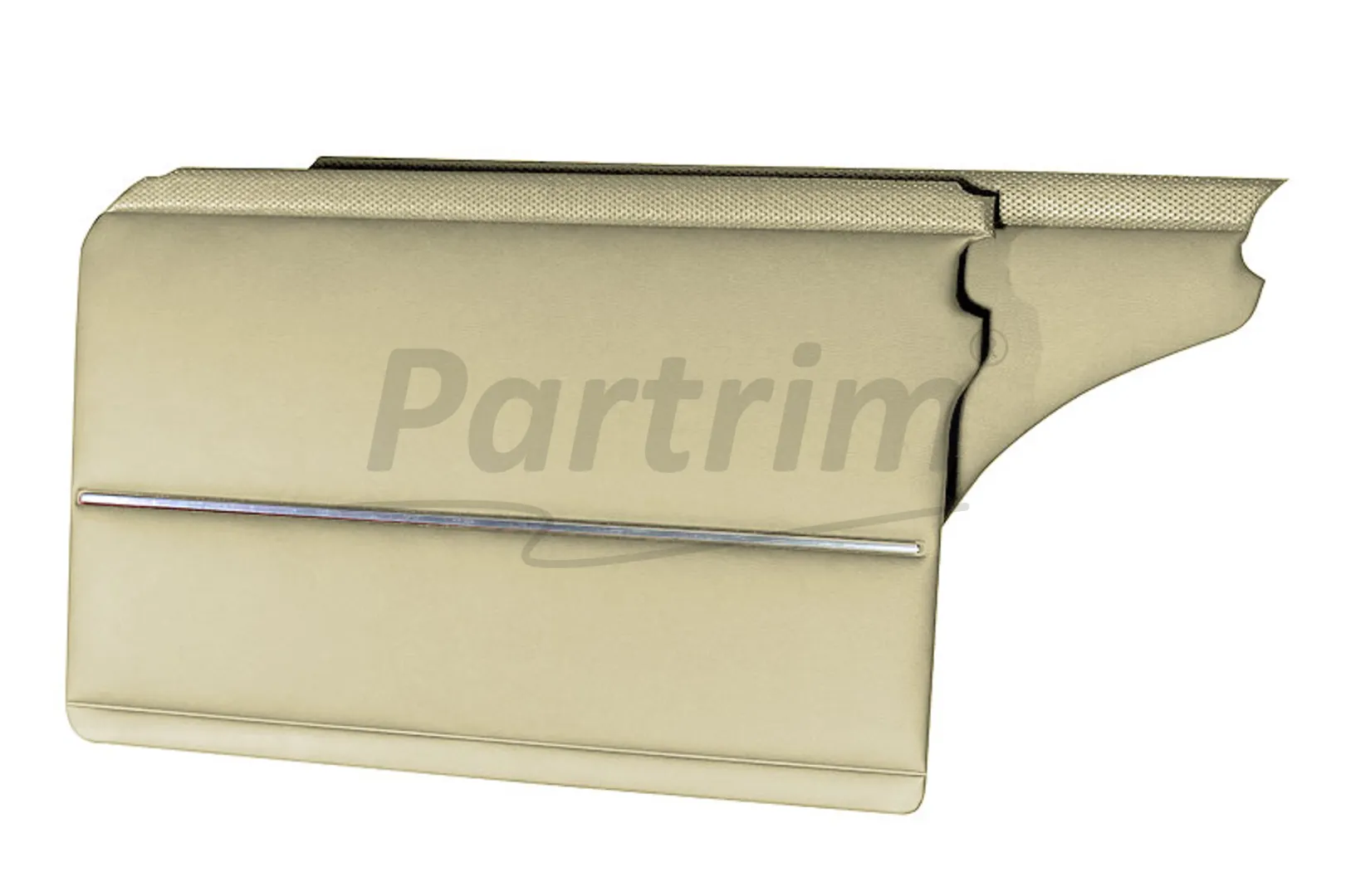 MERCEDES W108 DOOR PANELS CREAM  WITH NICKEL 4 PCS (2 FRONT - 2 REAR)
