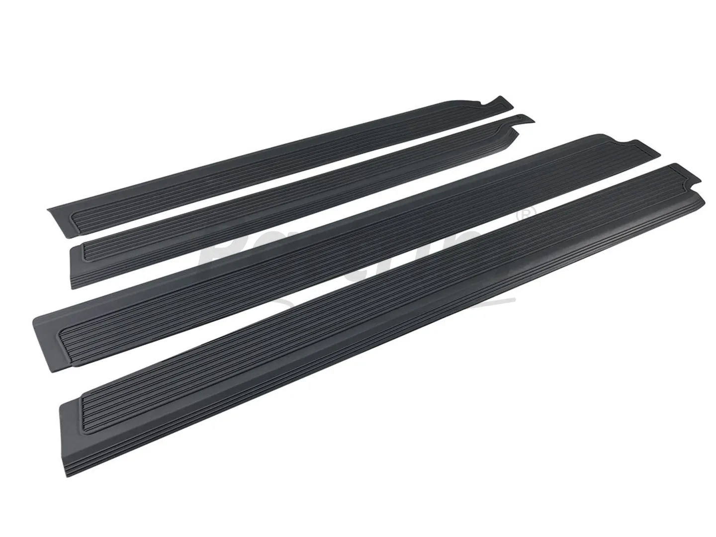 MERCEDES W109 DOOR SILL COVER BLACK 4 PCS