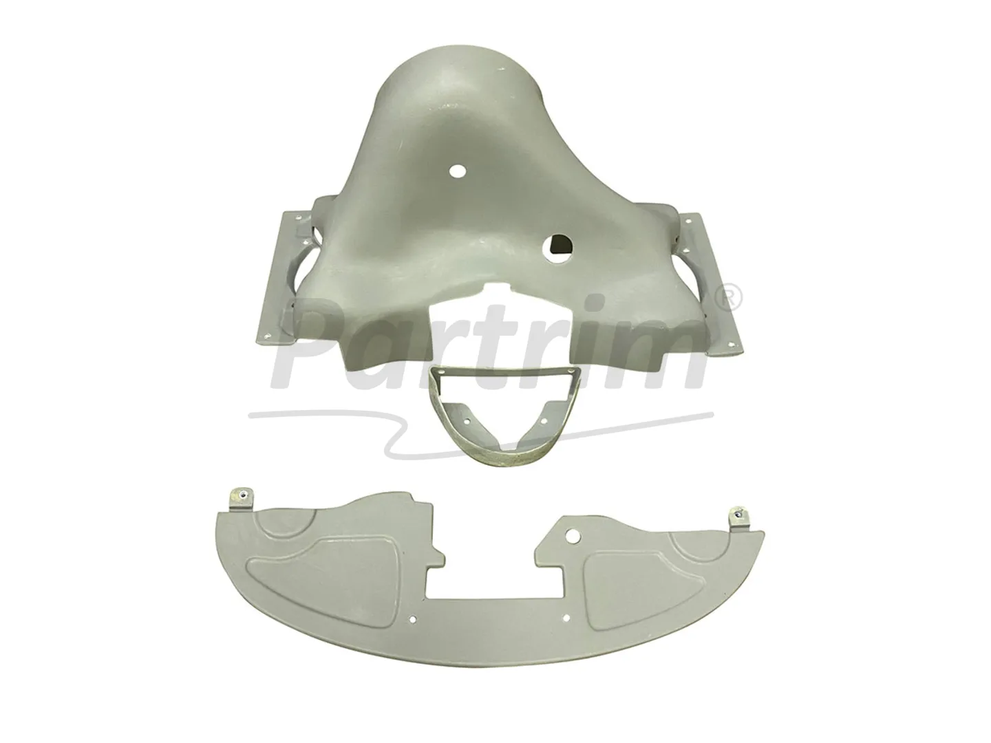 PORSCHE STYLE ENGINE FAN SHROUD GREY 3 Pcs