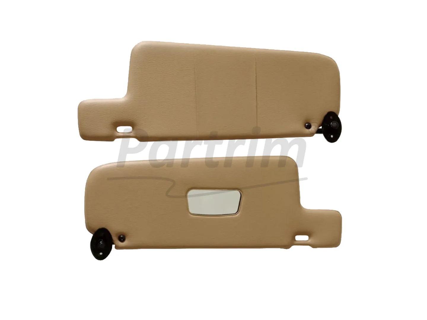 VW GOLF MK1 COUPE 75-83 SUN VISOR BEIGE 2 PCS
