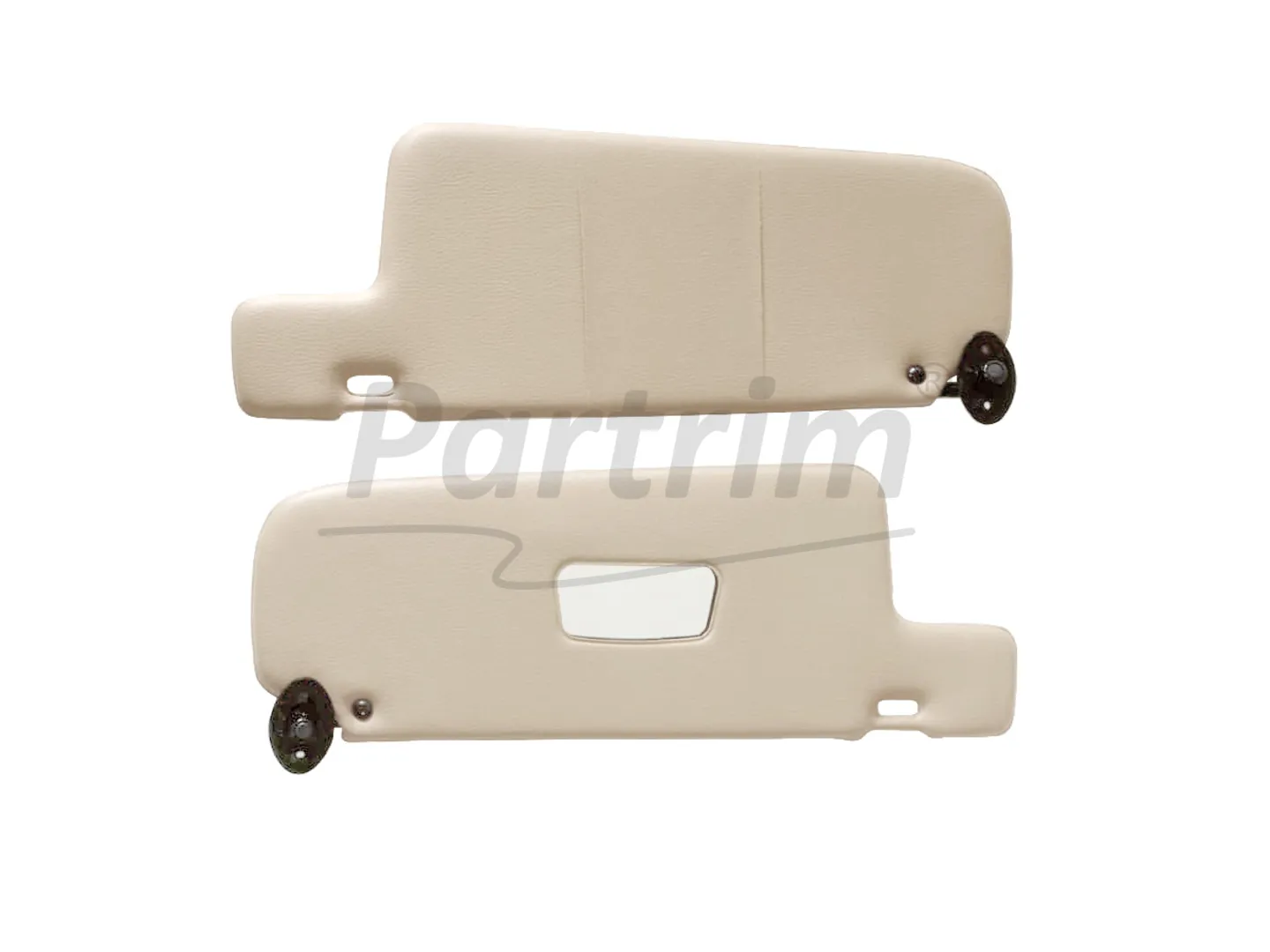 VW GOLF MK1 COUPE 75-83 SUN VISOR CREAM 2 PCS