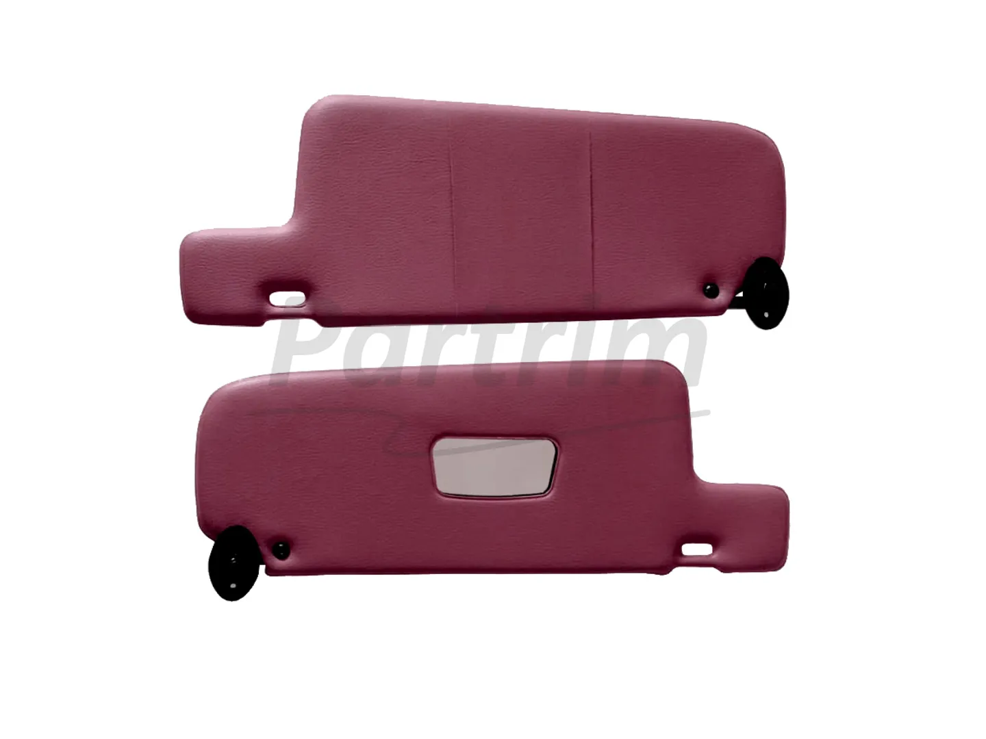 VW GOLF MK1 COUPE 75-83 SUN VISOR BURGUNDY 2 PCS