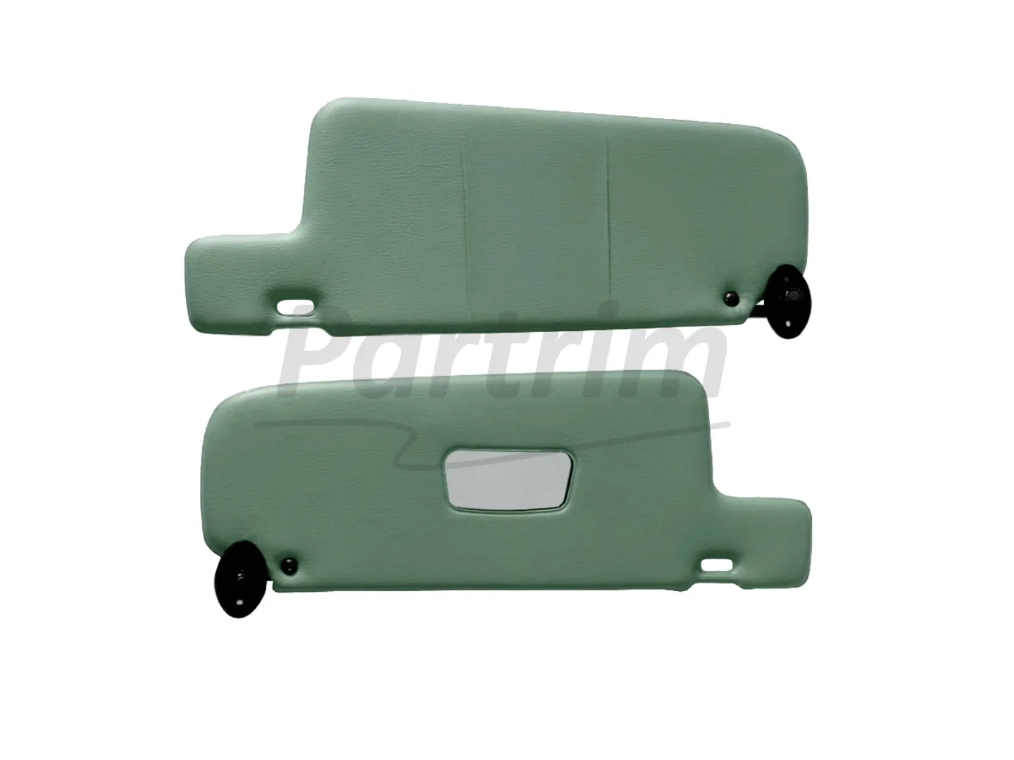 VW GOLF MK1 COUPE 75-83 SUN VISOR GREEN 2 PCS