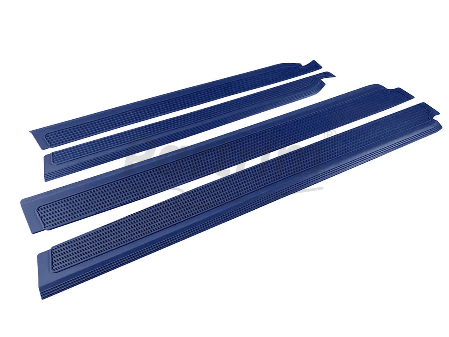 MERCEDES W109 DOOR SILL COVER DARK BLUE 4 PCS