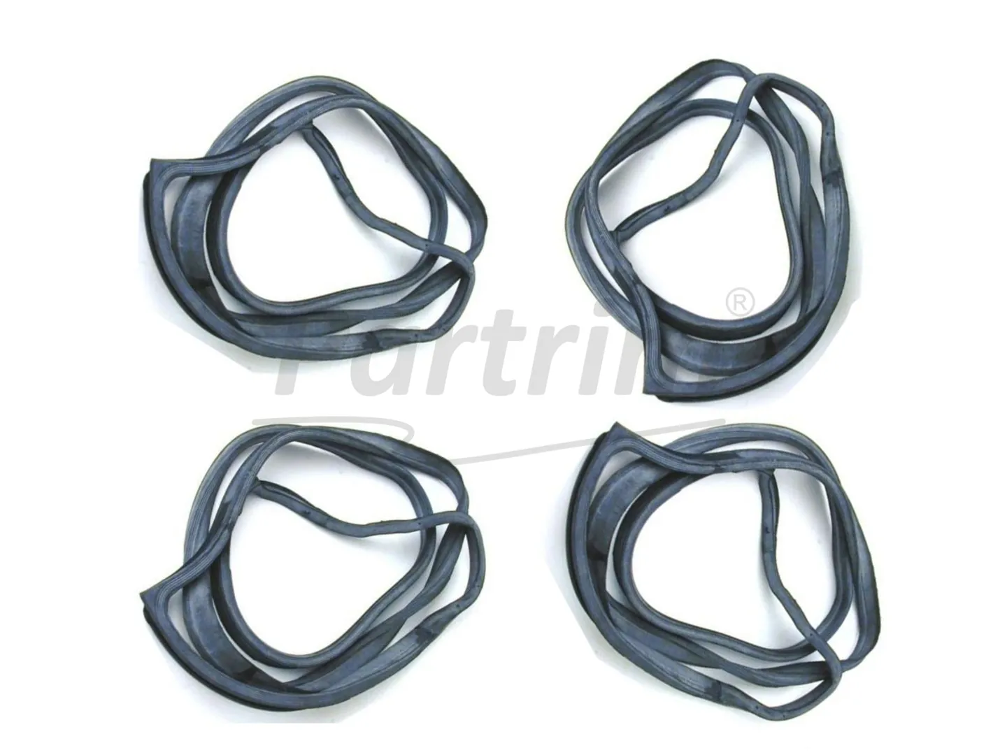 MERCEDES W126 DOOR SEAL RUBBER 4 PCS