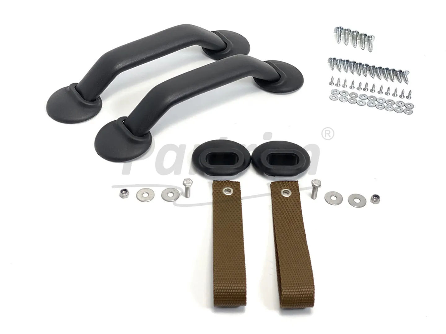 PORSCHE 911 RS DOOR PULL HANDLE KIT BROWN
