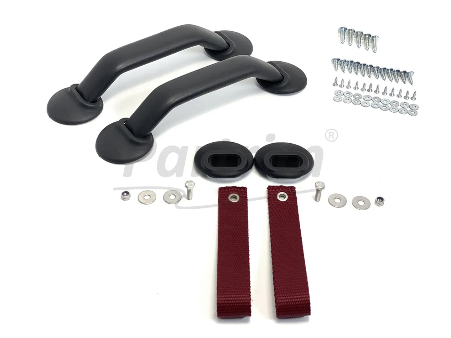 PORSCHE 911 RS DOOR PULL HANDLE KIT BURGUNDY