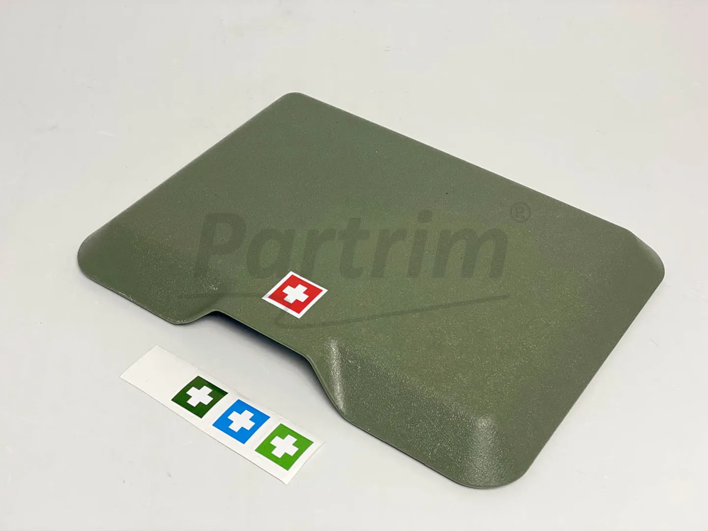 MERCEDES W123 FIRST AID BOX COVER DARK GREEN W123 1977-1985 200 200D 230 240D