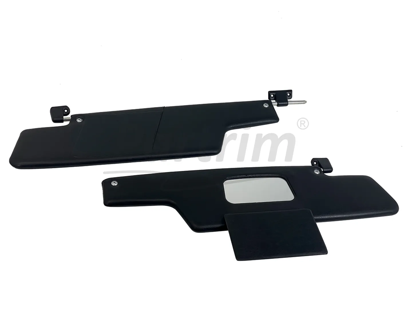 PORSCHE 914 SUNVISOR BLACK WITH MIRROR + WITH BRACKET