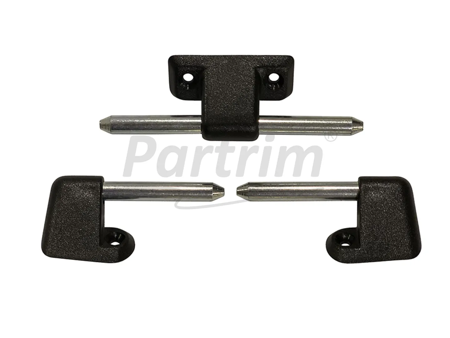PORSCHE 914 SUNVISOR BRACKET 3 PCS LEFT RIGHT CENTER