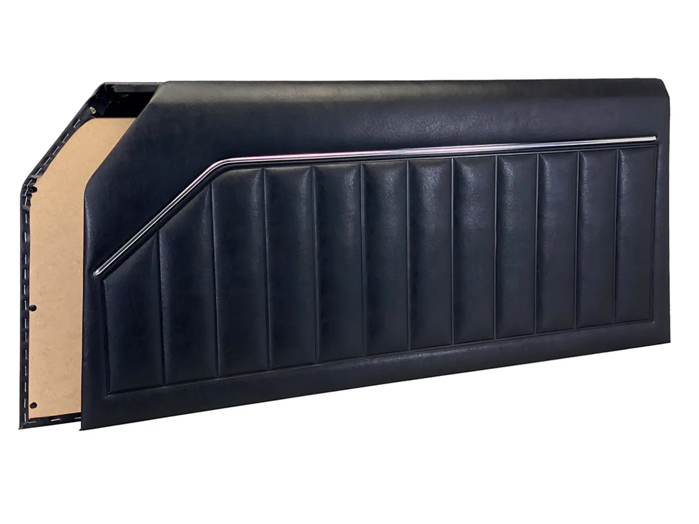OPEL MANTA  A 1900 1970 - 1975 SR DOOR PANEL WITH NICKEL 2 PCS BLACK