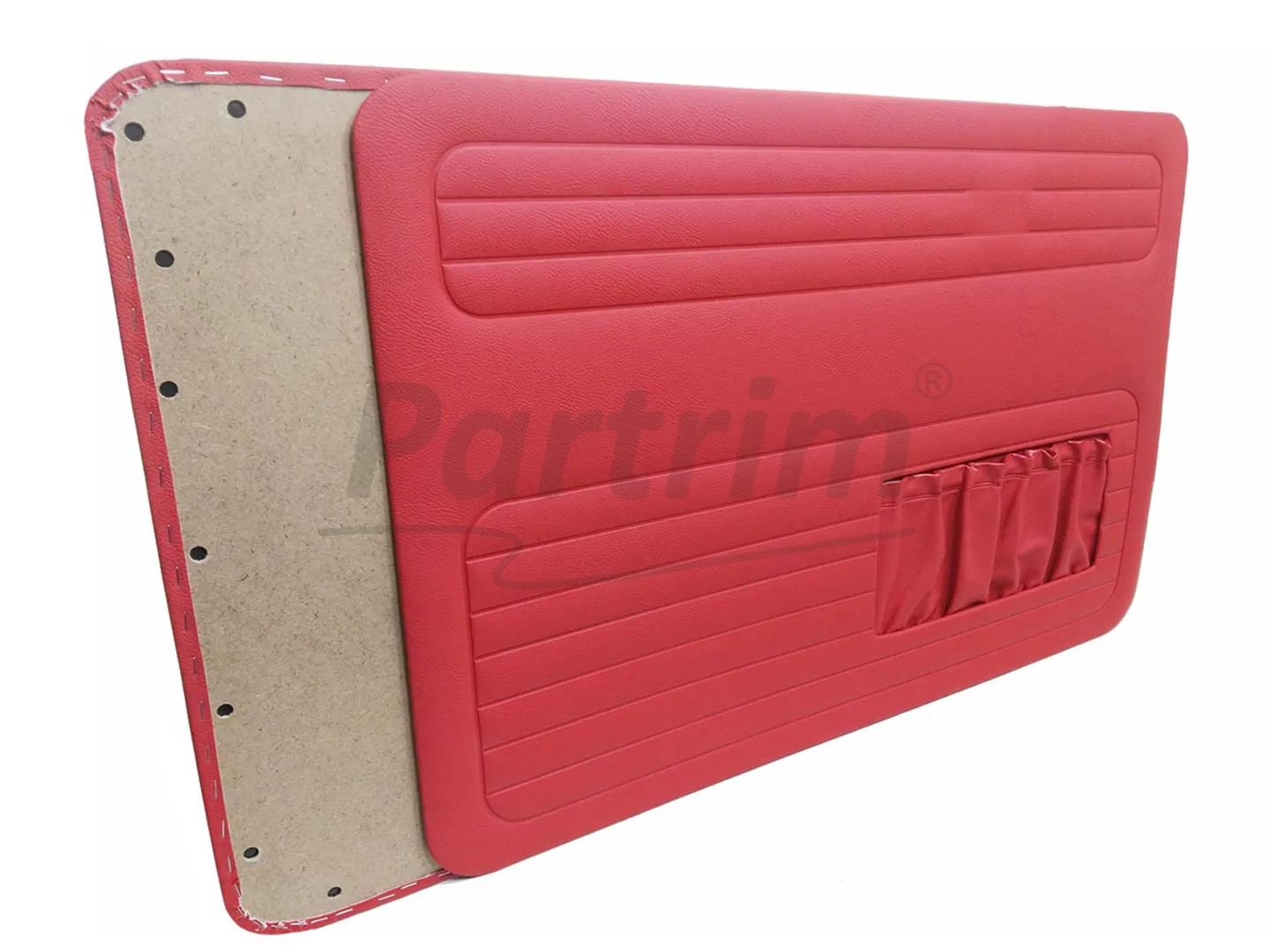 VW OLD BEETLE 1303 DOOR PANEL SET RED 1967 - 1979