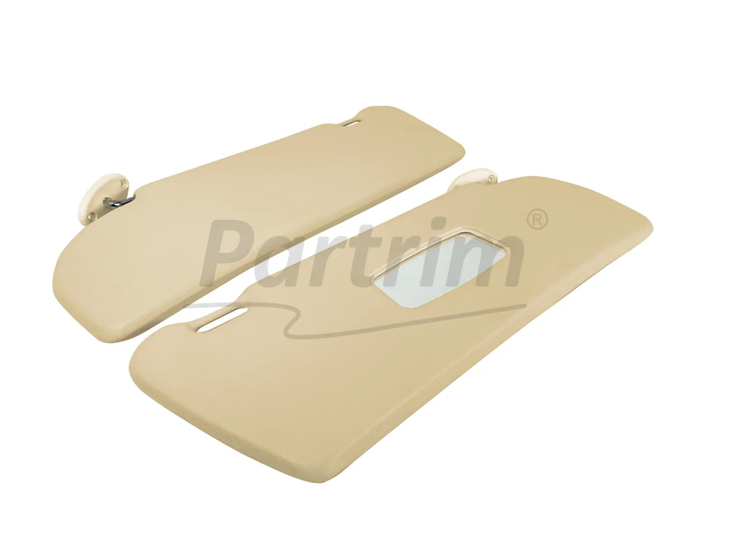 MERCEDES W123 COUPE SUNVISOR CREAM