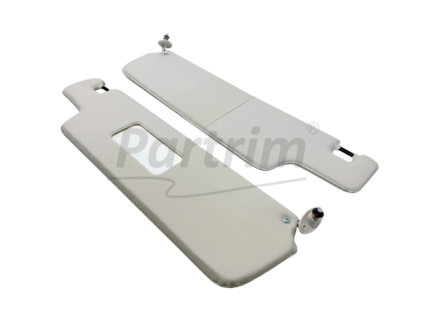 FORD 69-72 17M / 20M 4 DOORS SUN VISOR CREAM UNPERFORATED