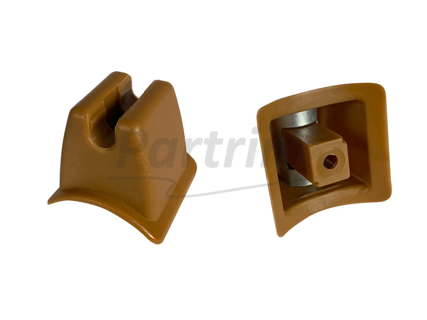 MERCEDES W113 PAGODA SUNVISOR CLIP 1967 & 1971 / 250 SL 280 SL TOBACCO