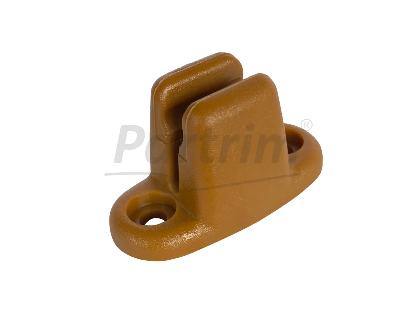MERCEDES W113 PAGODA SUNVISOR CLIP 1963 & 1971 / 230 SL 250 SL TOBACCO