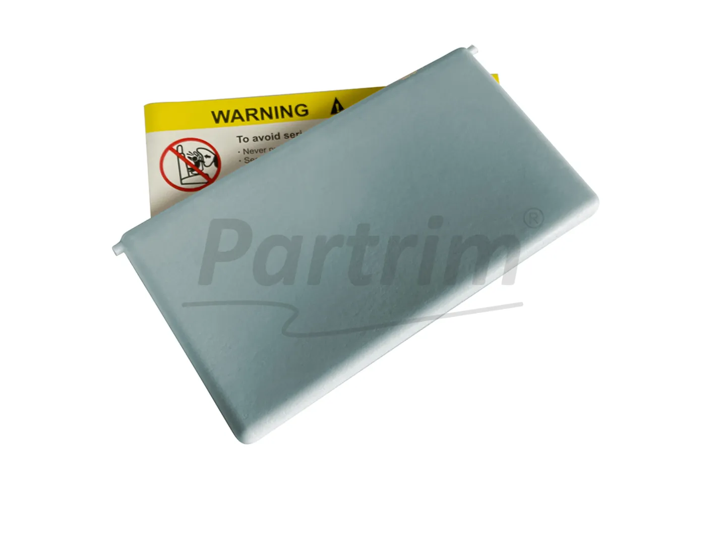 MERCEDES W203 SUNVISOR MIRROR COVER GREY 1 PCS