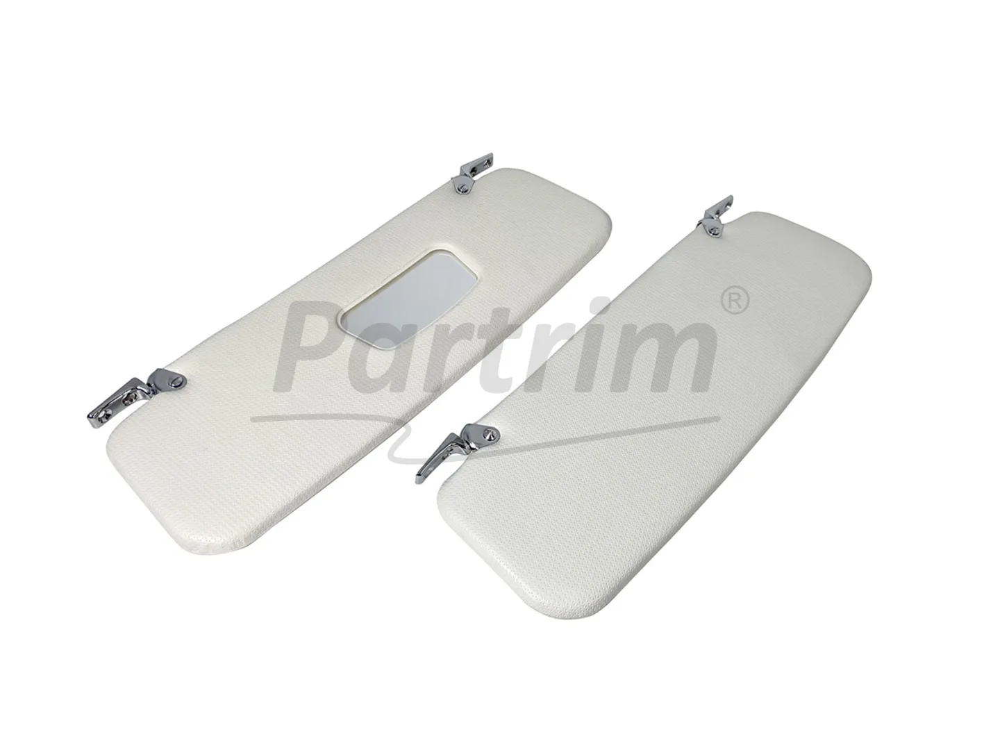 Porsche 356 B T5 COUPE / BC CABRIO 1960-65 Interior Sun Visor Right & Left Cream