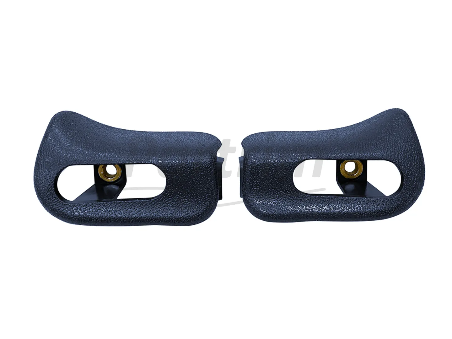 MERCEDES R129  - A124  CABRIOLET SUN VISOR TRIM CAPS SET BLUE