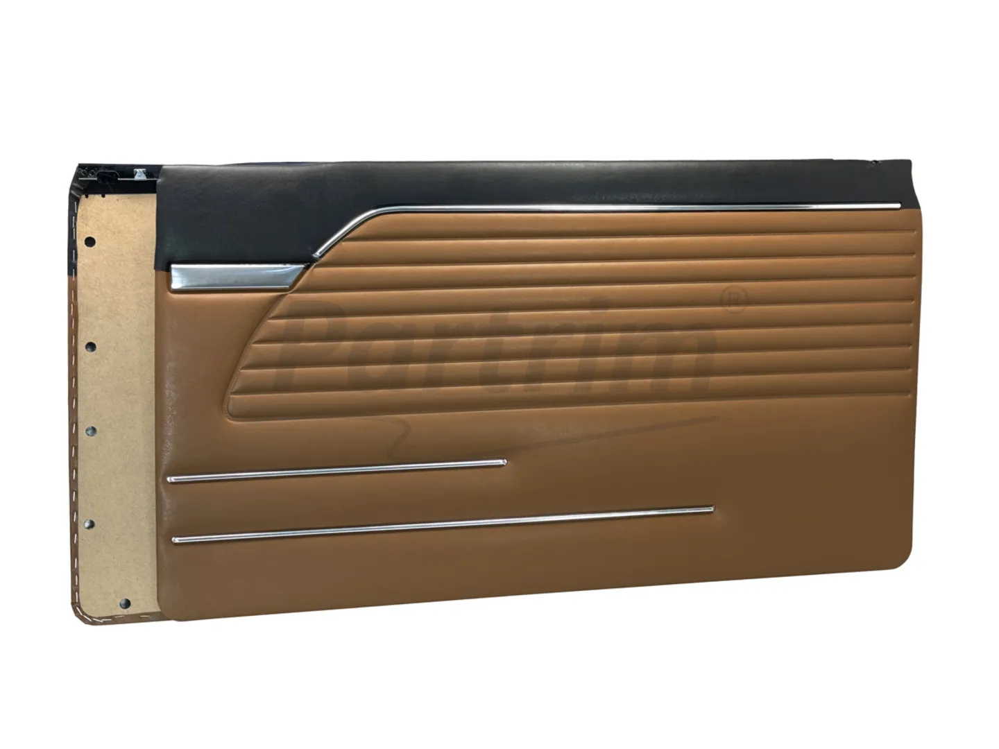 BMW E10 2002 DOOR PANEL SET WITH NICKEL 2 PCS BROWN & BLACK  Early Model (1966 - 1973)