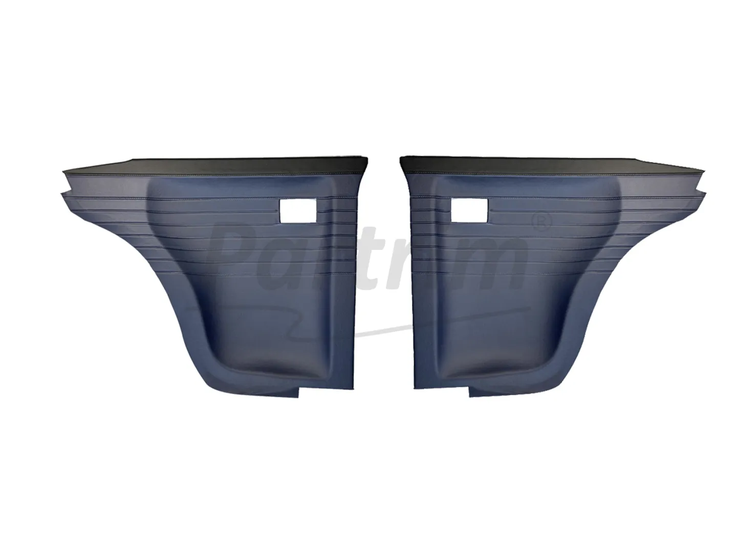 BMW 2002 REAR SIDE  PANEL SET 2 PCS DARKBLUE & BLACK  Early E10 (1966 - 1973)