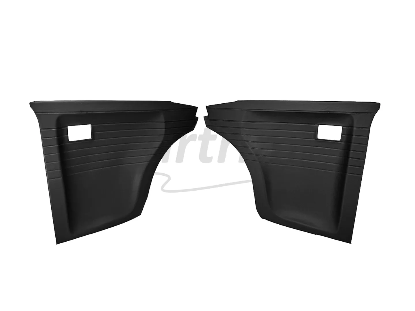 BMW 2002 REAR SIDE PANELS 2 PCS BLACK