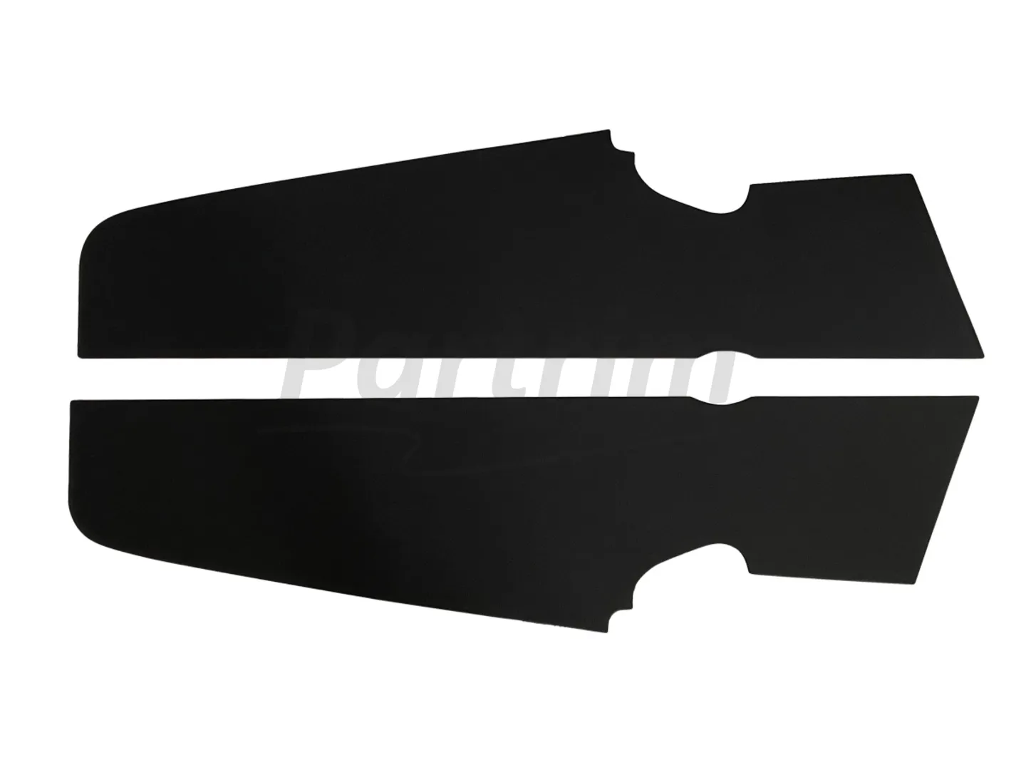 JAGUAR XJ6 SERIE1 1968 LUGGAGE SIDE PANEL BLACK 2 PCS