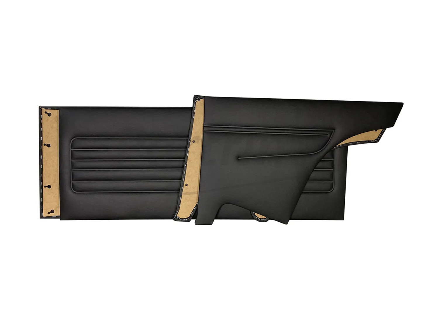 FORD FIESTA GHIA 1979 DOOR PANELS BLACK 4 PCS