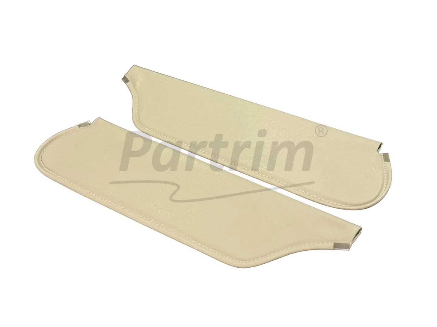 FORD MUSTANG 1964 1966.5 SUN VISOR CREAM
