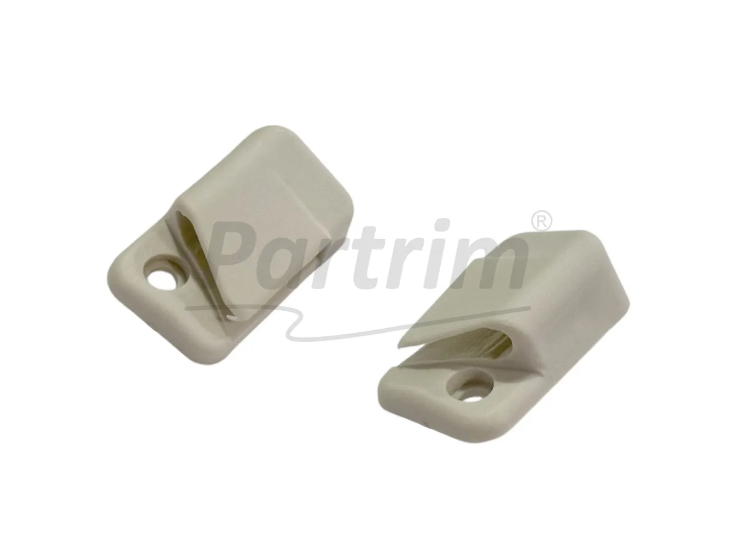 VW OLD BEETLE 1300-1303 SUN VISOR CLIPS CREAM SET  