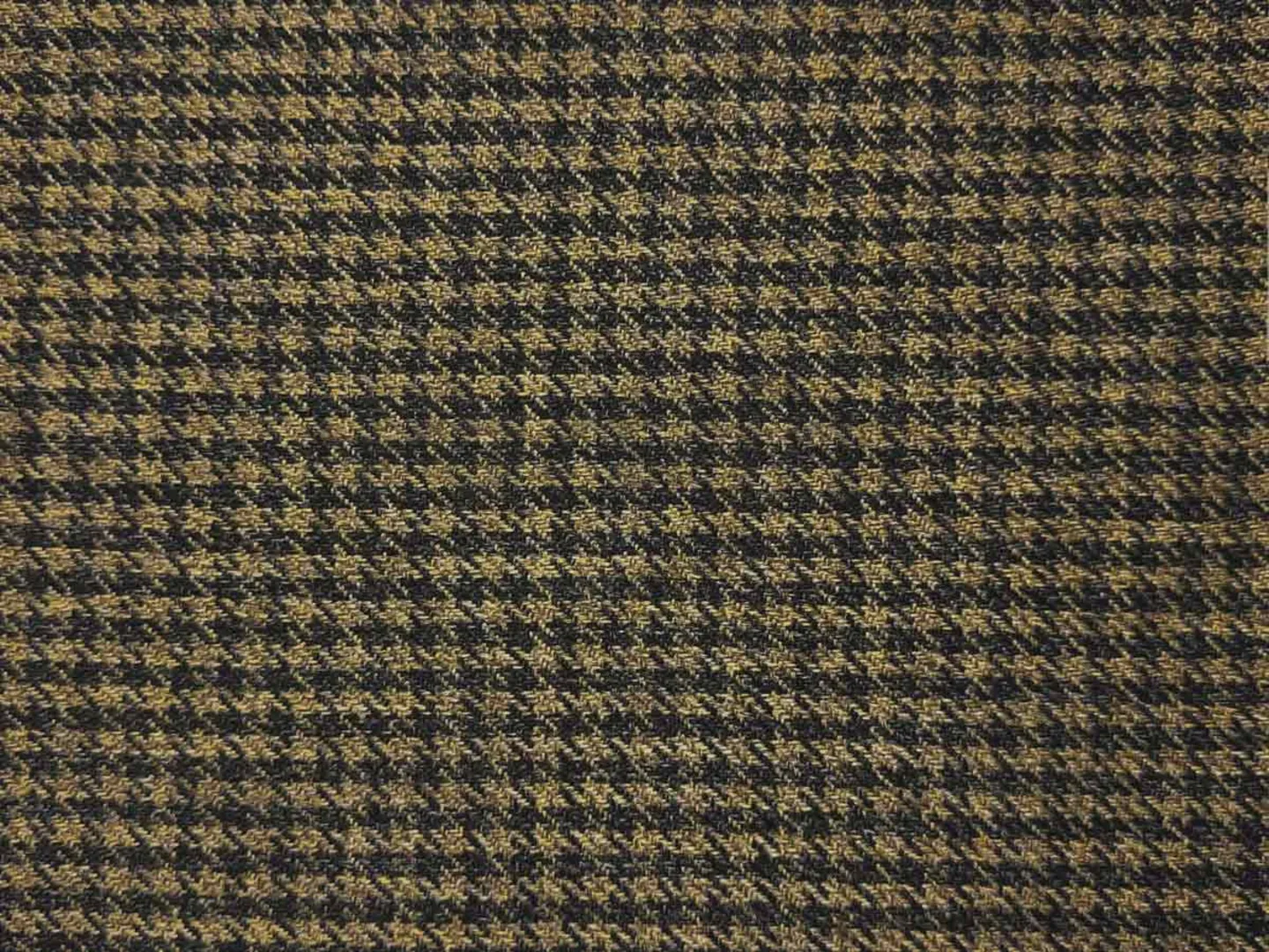 PORSCHE 911 PEPITA FABRIC BLACK BEIGE 100 cm X 140 cm